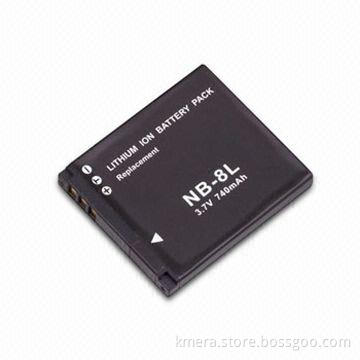 Digital Camera Battery with 740mAh Capacity